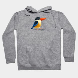 Black Capped Kingfisher Hoodie